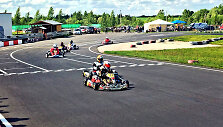 Lietuvos kartingo čempionato varžybos Anyk&scaron;čių kartodrome