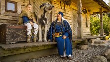 Klaipėdietės auginamas vilkogaudis Magnusas