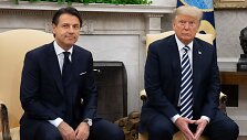 Italijos ministro pirmininko Giuseppe Conte ir D.Tumpo susitikimas