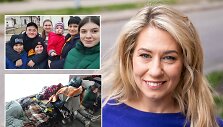 Giedrė Žickytė ir jos filmo &bdquo;Mėlyna kaip apelsinas žemė&ldquo; herojai