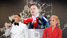 Sostinės meras Valdas Benkunskas ir jį reklamuojantys nuomonės formuotojai