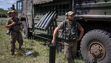 Ukrainos kariai netoli fronto linijos