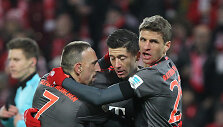 Franckas Ribery, Robertas Lewandowskis ir Thomas Mulleris