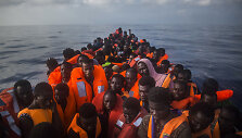 Migrantai Viduržemio jūroje