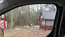 Griaunamas &bdquo;Zuikio daržas&ldquo; Nidoje. 2024 m. Sausio 24 d. 
