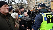 Nelegalus protestas Stokholme prie&scaron; karantino suvaržymus