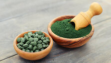 Jūrų dumblių (chlorelė lot. chlorella) maisto papildas