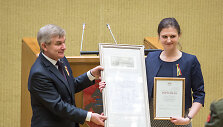 Viktoras Pranckietis ir Justina Kozakaitė