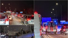 Eismo sąlygos Vilniuje vidurnaktį