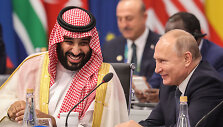 Mohammedas bin Salmanas ir Vladimiras Putinas