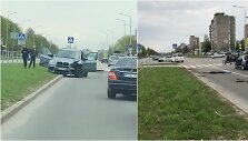 Avarija Kauno &Scaron;iaurės prospekte
