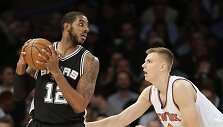 LaMarcusas Aldridge'as ir Kristapas Porzingis