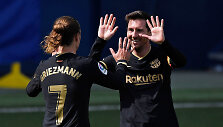 Antoine'as Griezmannas ir Lionelis Messi