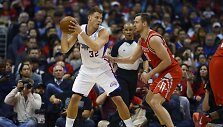 Blake'as Griffinas ir Donatas Motiejūnas