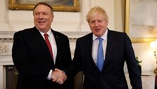 Mike'as Pompeo ir Borisas Johnsonas
