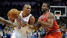 Russellas Westbrookas ir Marquisas Teague