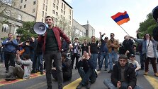 Protestuotojai Jerevane