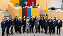Seime prisiekė naujosios vyriausybės ministrai