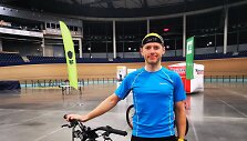 Dviratininkas Saulius Speičys elektriniu dviračiu siekia Guinnesso rekordo