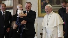 Saulius Skvernelis susitiko su Popiežiumi Pranci&scaron;kumi