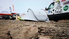 Pirmasis Dakaro bivuakas įsikūrė Las Palmas karinėje bazėje