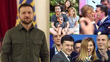 Volodymyras Zelenskis su &scaron;eima