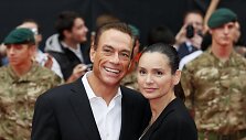 Jeanas-Claude'as Van Damme'as su žmona Gladys