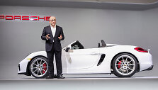 &bdquo;Porsche Boxster Spyder&ldquo; premjera Niujorko automobilių parodoje
