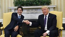 Justinas Trudeau ir Donaldas Trumpas