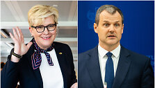 Ingrida &Scaron;imonytė ir Gintautas Paluckas