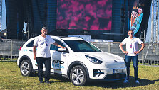Vitoldas Milius ir Dainius Jakas pasiekė naują rekordą &ndash; Lietuvos perimetrą elektromobiliu &bdquo;Kia e-Niro&ldquo;
