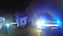 &Scaron;vedijoje sudegė sandėlis, kuriame gyveno lietuviai emigrantai