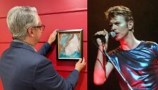 Aukcione parduotas Davido Bowie paveikslas, Davidas Bowie