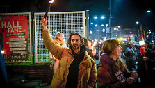 Protestas Nyderlanduose prie&scaron; komendanto valandą