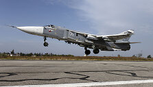 Rusijos naikintuvas &bdquo;Su-24&ldquo; Sirijoje