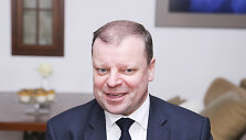 Saulius Skvernelis susitiko su žurnalistais