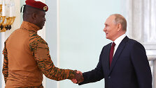 Burkina Faso prezidentas Ibrahimas Traore, Vladimiras Putinas