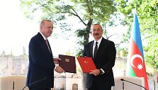 Recepas Tayyipas Erdoganas ir Ilhamas Aliyevas