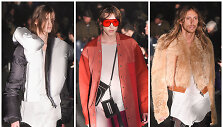 &bdquo;Rick Owens&ldquo; kolekcijos modeliai