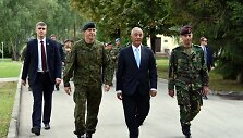 Portugalijos prezidentas susitiko su Lietuvoje dislokuotais portugalų kariais