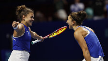 Jasmine Paolini ir Sara Errani