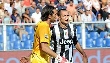 Gianluigi Buffonas ir Giorgio Chiellini