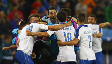 Italijos rinktinės triumas