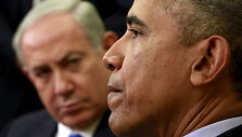 Benjaminas Netanjahu ir Barackas Obama