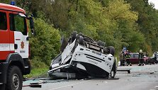 Autobuso avarija Raseinių rajone