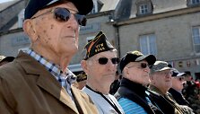 Antrojo pasaulinio karo veteranai &bdquo;D dienos&ldquo; 70-ųjų metinių minėjime