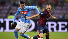 Jose Callejonas ir Andresas Iniesta