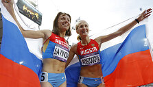 Marija Savinova-Farnosova ir Jekaterina Poistogova gali būti i&scaron;mestos i&scaron; sporto visam laikui
