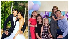 Agnė ir Jonas Mačiuliai su dukromis