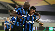 Milano &bdquo;Inter&ldquo; puolėjų duetas Romalu Lukaku ir Lautaro Martinezas